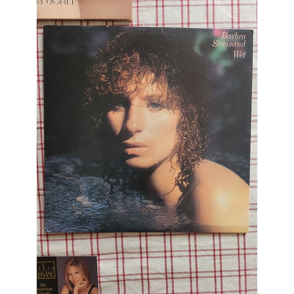 Lot (3) Barbara Streisand Vinyl LP's W/ 2000 MGM Grand Millennium Concert Ticket - Picture 2 of 12